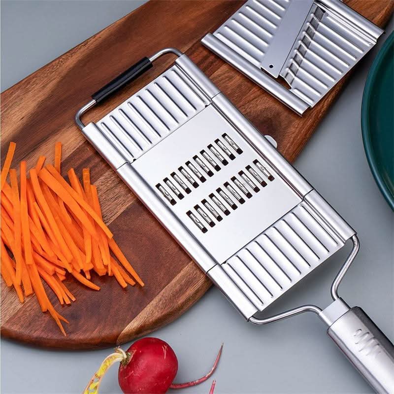 Slicing Pro – Versatile Kitchen Slicer with 4 Stainless Steel Blades