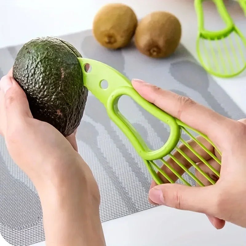 Avocado Prep Tool - GreenGrove 3-in-1 Easy Slicing & Pitting