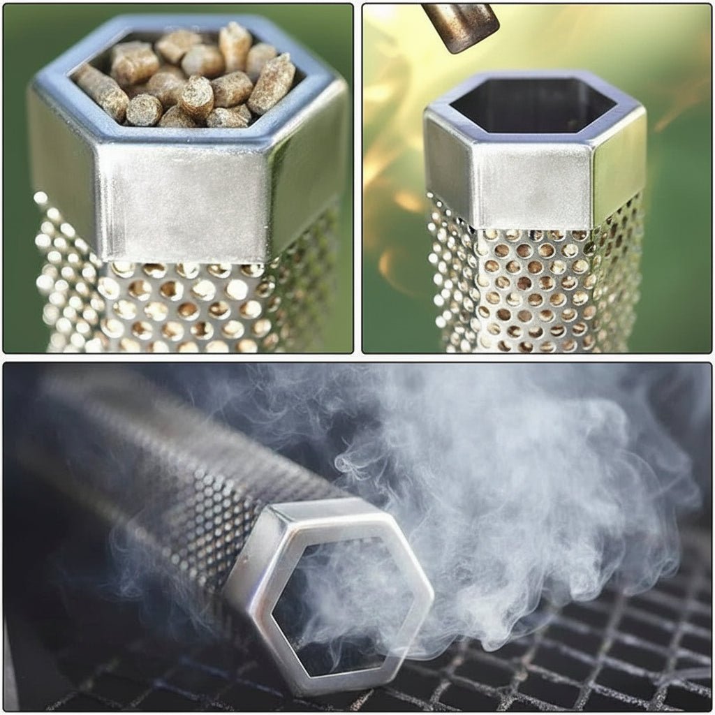 Aromatube - GrillMaster Stainless Steel Smoking Tube