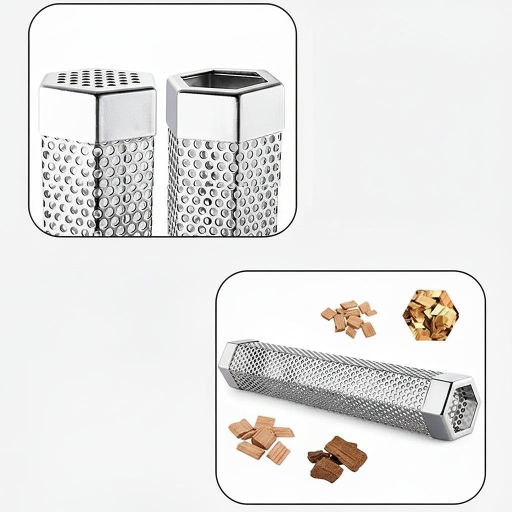 Aromatube - GrillMaster Stainless Steel Smoking Tube