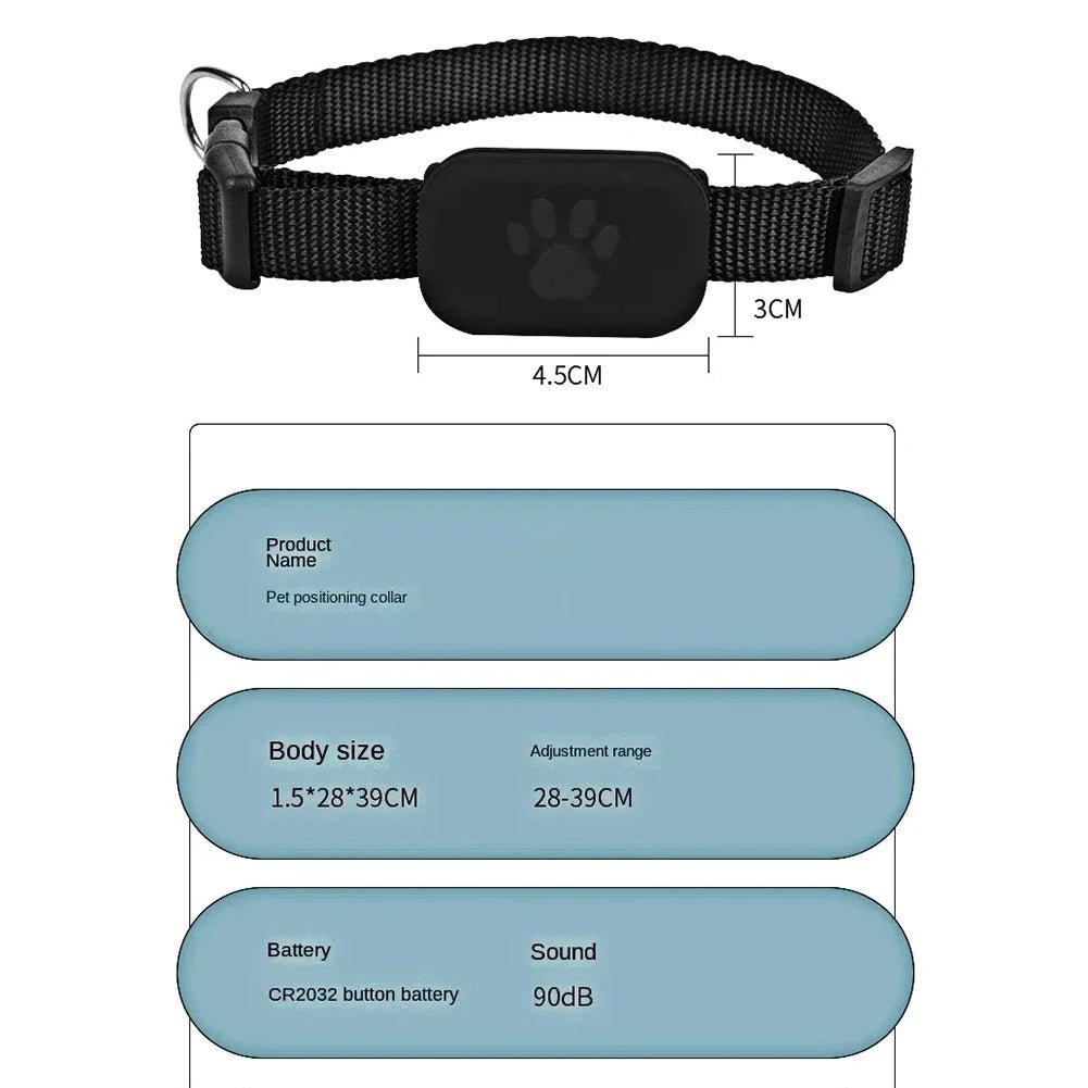 Smart GPS Pet Tracker - Pawsitive Tech