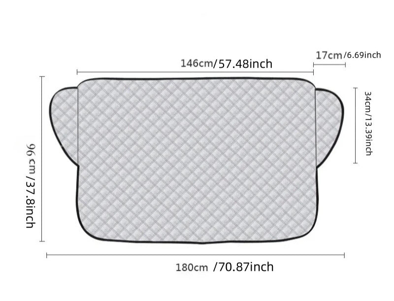Windproof Snow Cover - FrostGuard