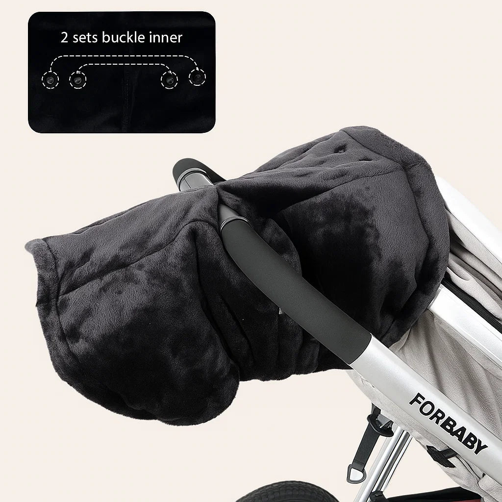Windproof Stroller Gloves with Pocket - CozyNest