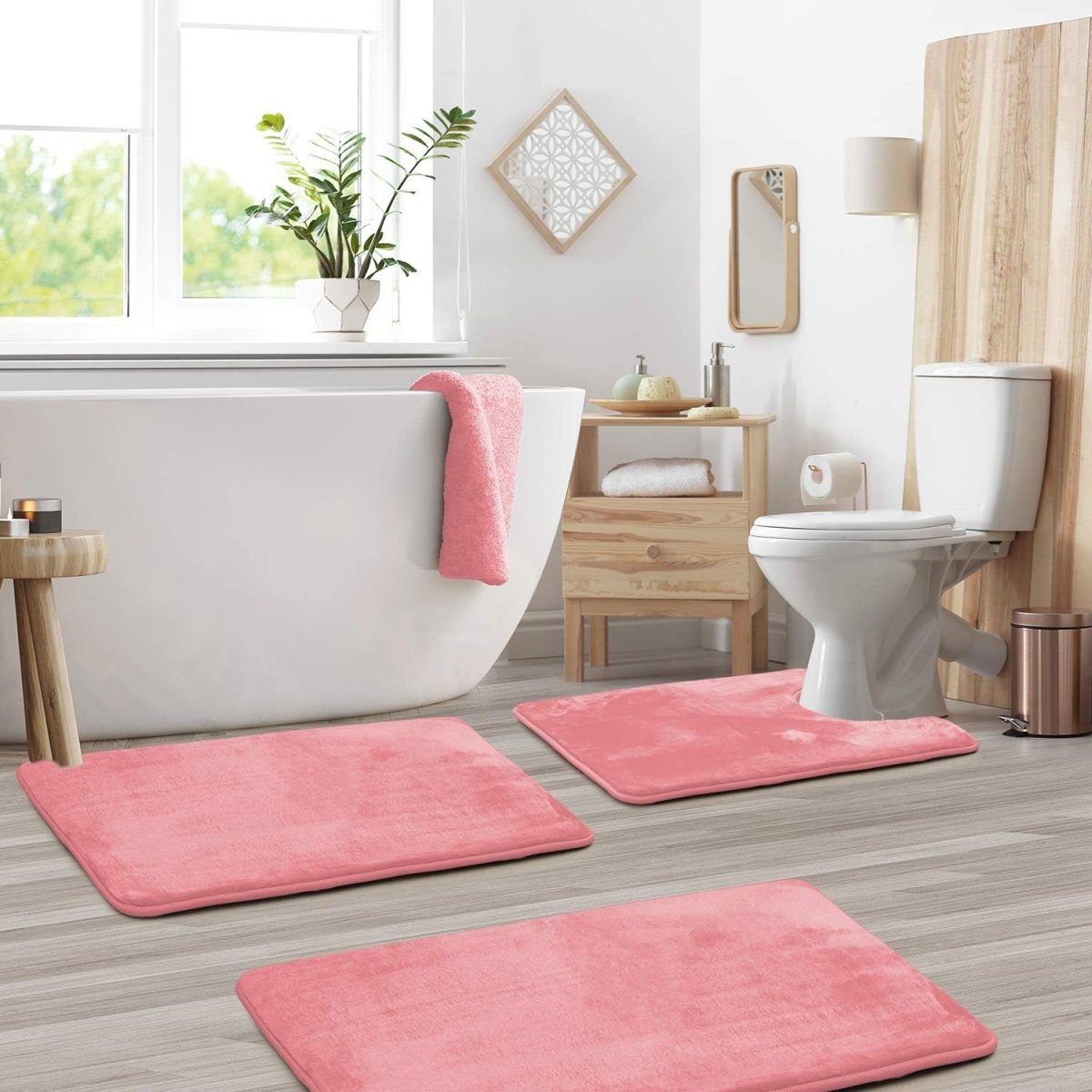 Memory Foam Bath Mat Set - LuxeNest