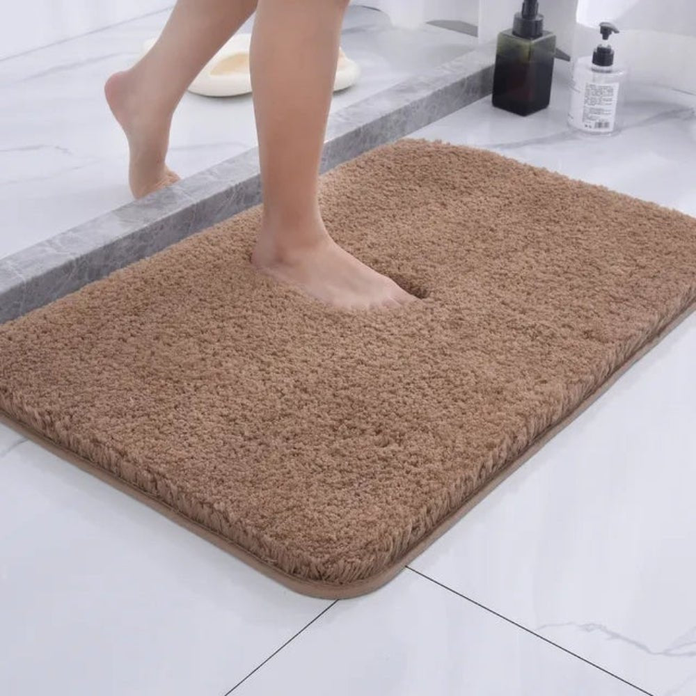 Ultra-Soft Fur Bath Mat - LuxeHome Essentials