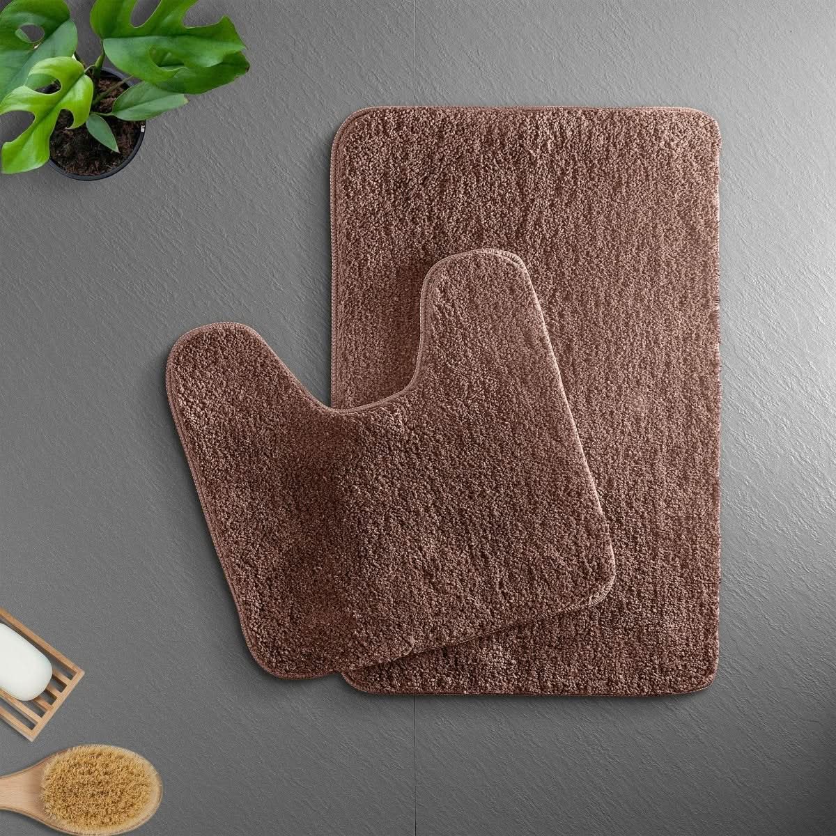 Soft Microfiber Bath Mat - LuxeNest Non-Slip Quick Drying Rug