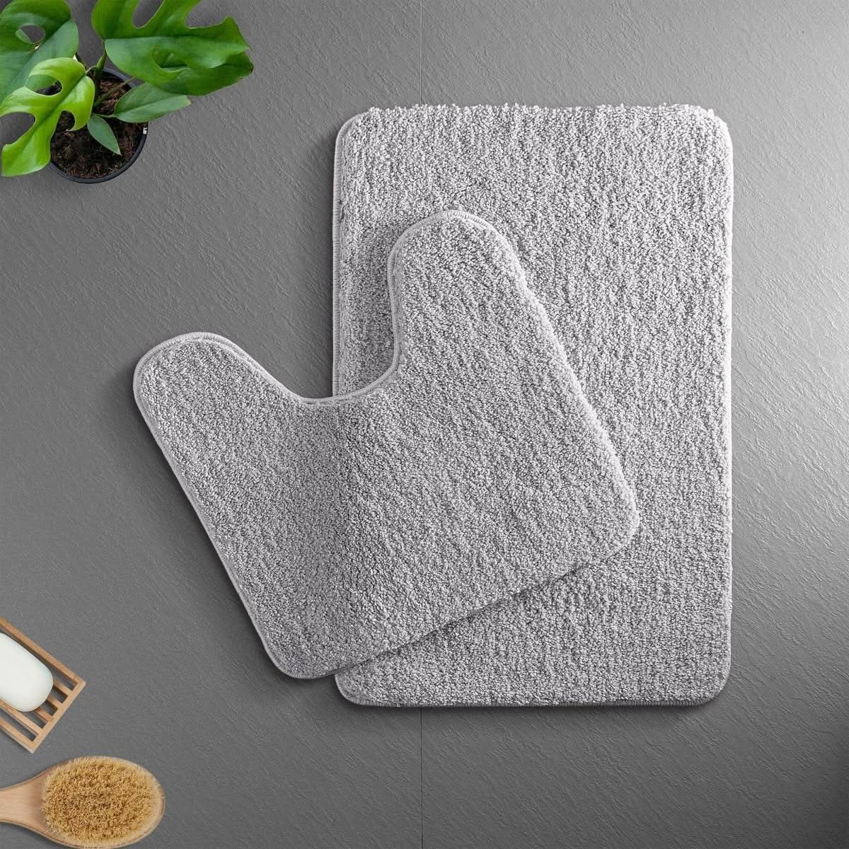 Soft Microfiber Bath Mat - LuxeNest Non-Slip Quick Drying Rug