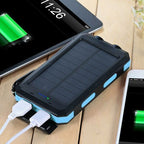 Solar Power Bank - AquaCharge 30,000mAh Waterproof Battery