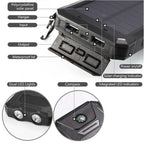 Solar Power Bank - AquaCharge 30,000mAh Waterproof Battery