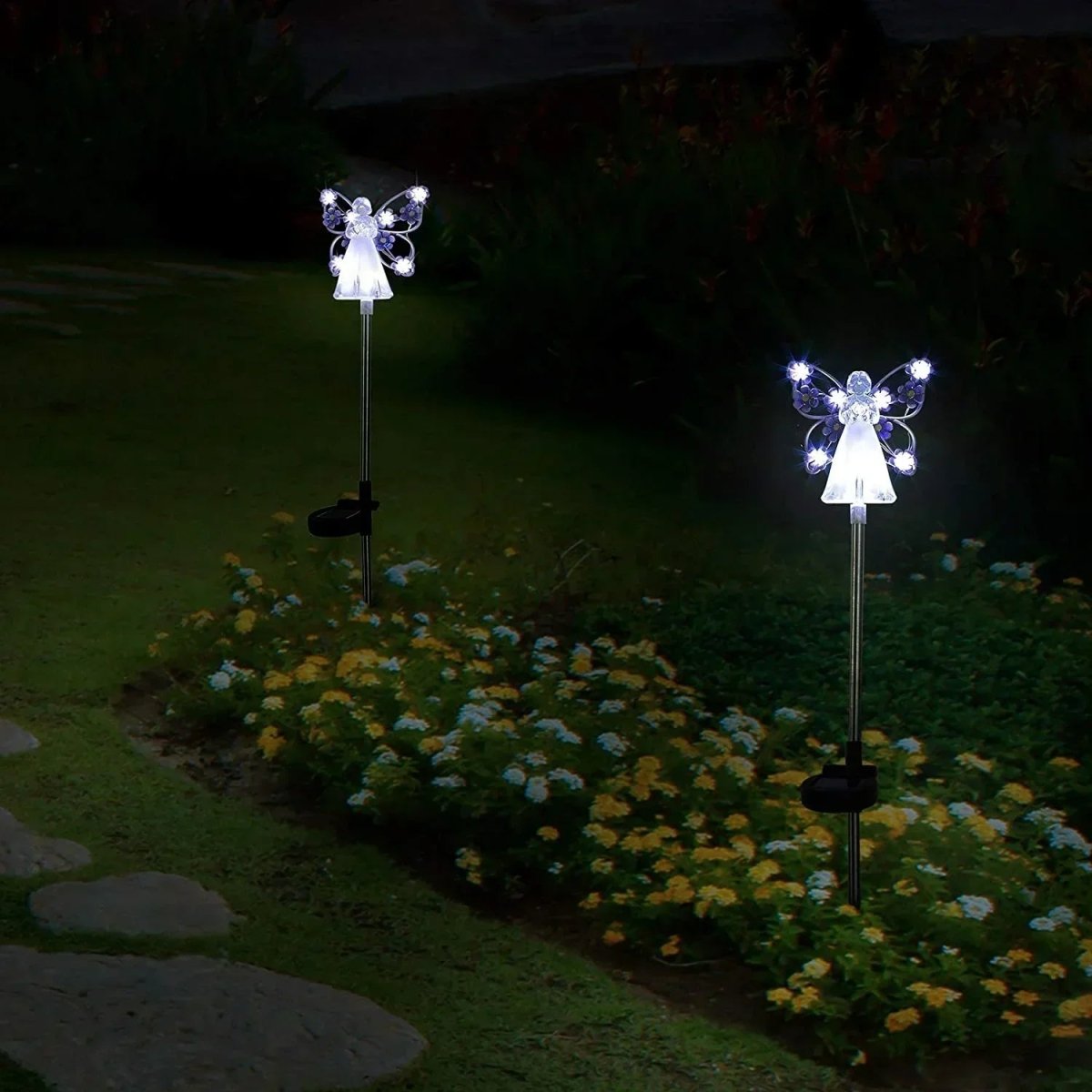 Solar Garden Light - LuminaGlow with Automatic Charging