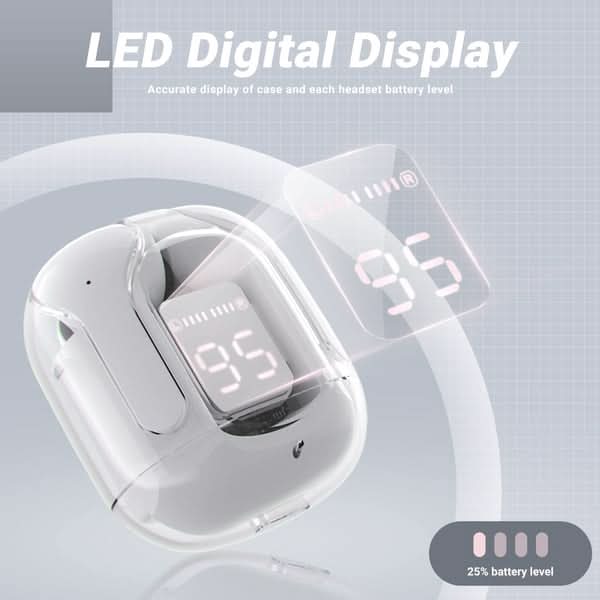 SonicWave - Premium Bluetooth Headphones with LED Display