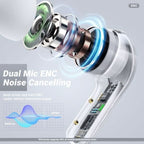 SonicWave - Premium Bluetooth Headphones with LED Display
