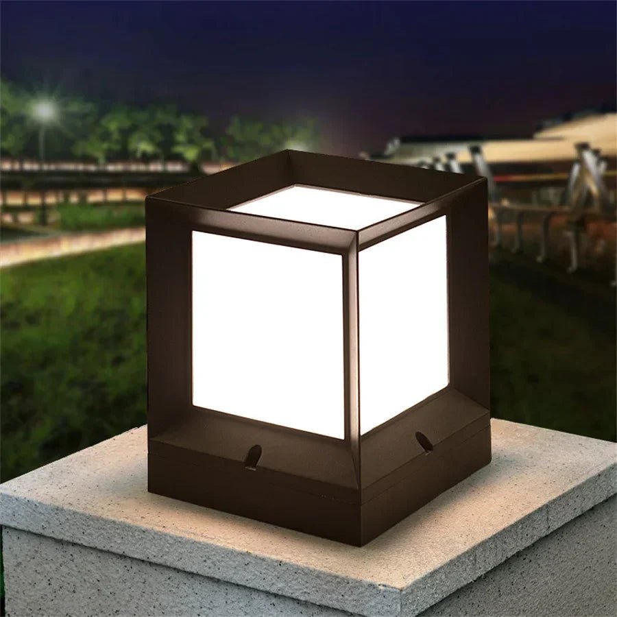 Bright LED Outdoor Floor Lamp - Luminara Luxe