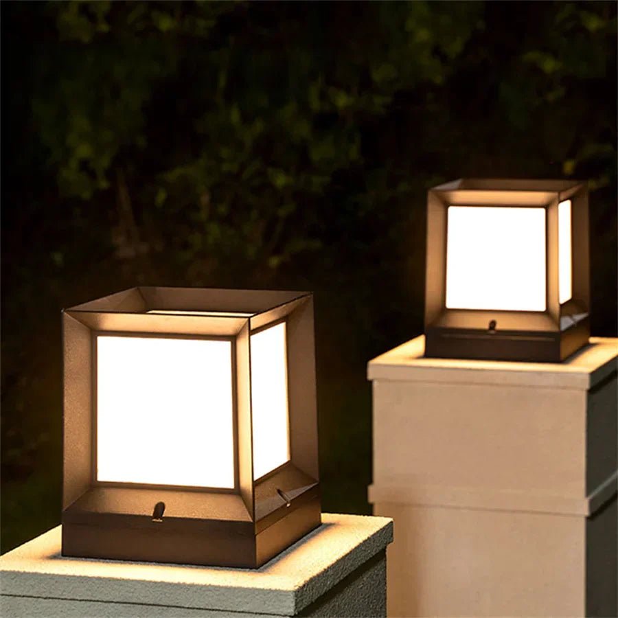 Bright LED Outdoor Floor Lamp - Luminara Luxe