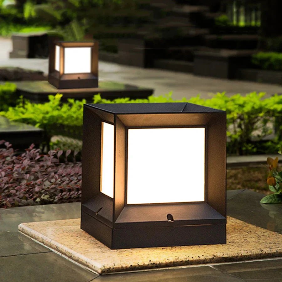 Bright LED Outdoor Floor Lamp - Luminara Luxe