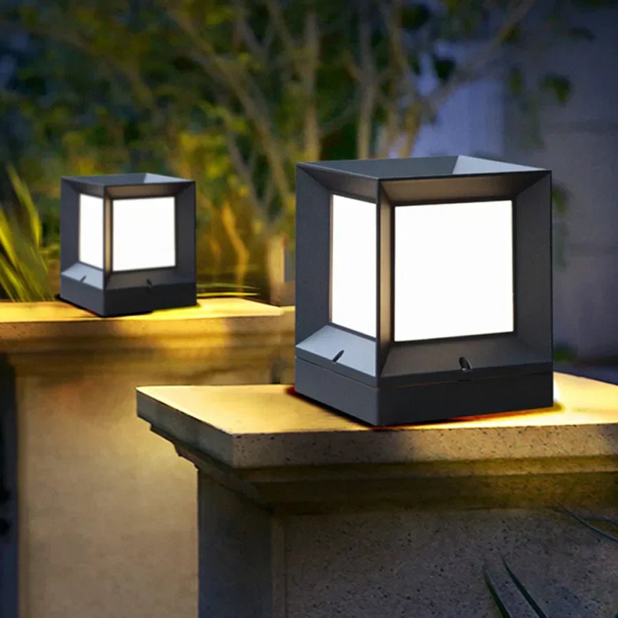 Bright LED Outdoor Floor Lamp - Luminara Luxe