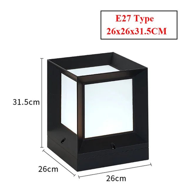 Bright LED Outdoor Floor Lamp - Luminara Luxe