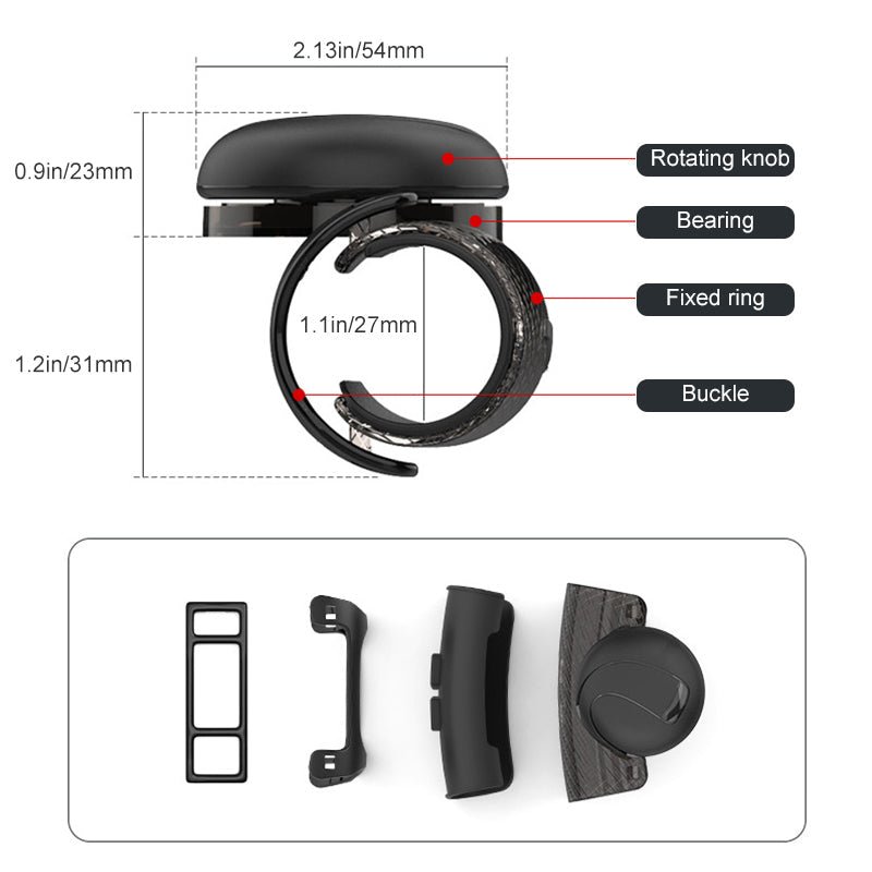 Steering Boost Knob - DriveEase Premium Steering Aid