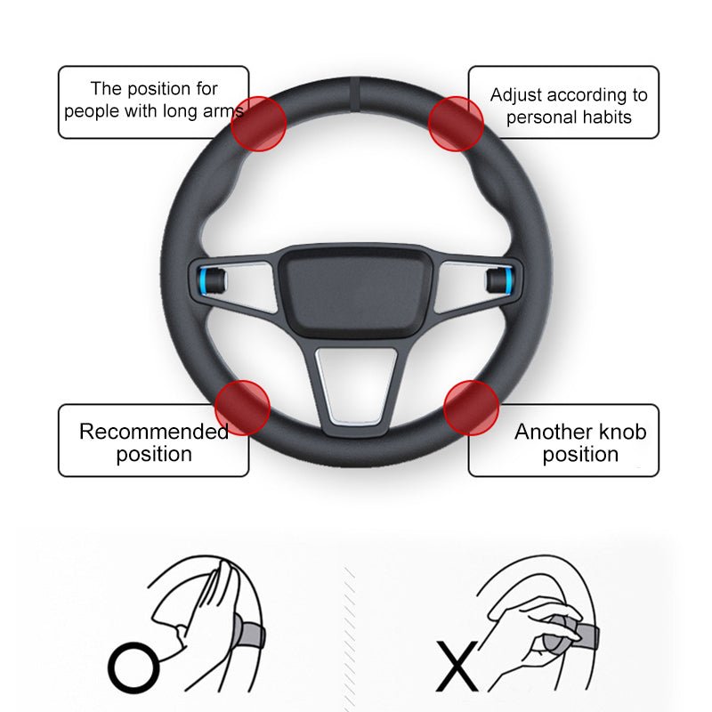 Steering Boost Knob - DriveEase Premium Steering Aid