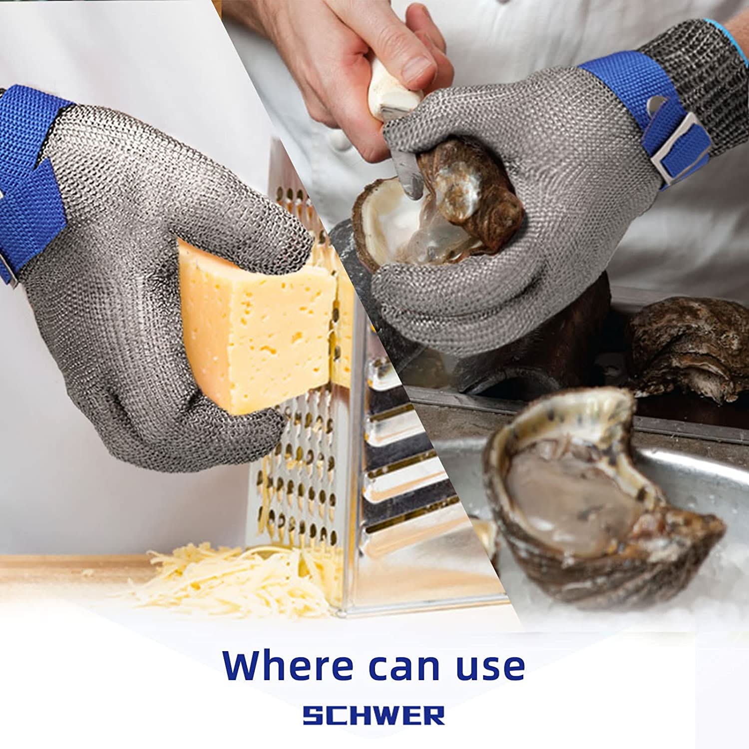 Cut-Resistant Stainless Steel Safety Gloves - ArmorGuard
