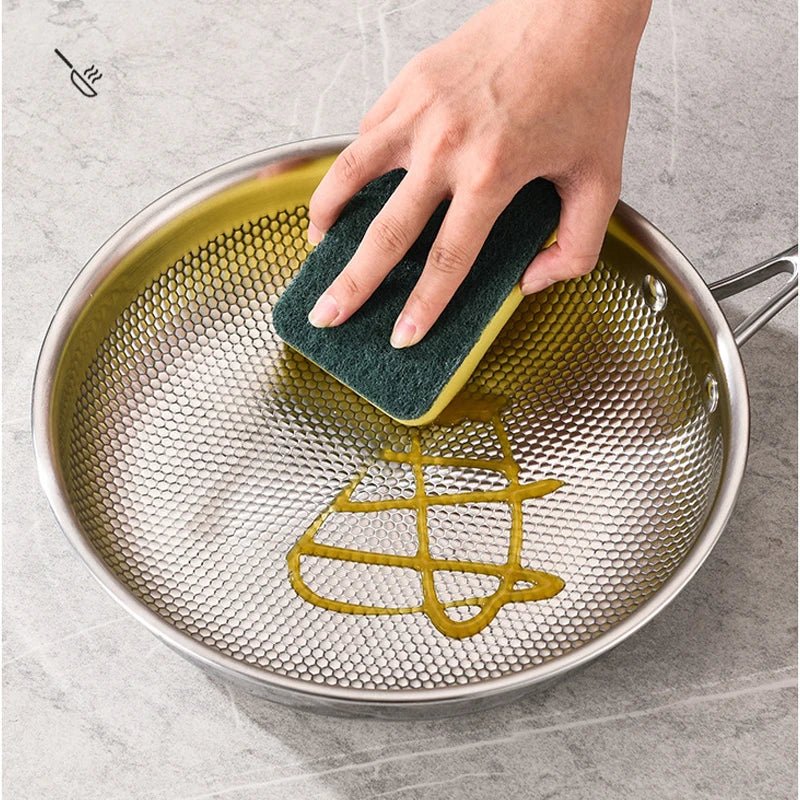 Stainless Steel Wok - Culinary Luxe Induction & Gas Compatible