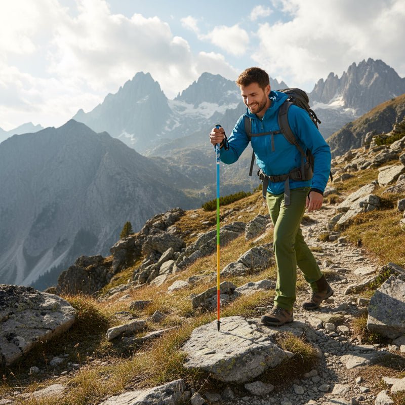 Carbon Fiber Hiking Poles - SummitGear Ultra-Light Stability