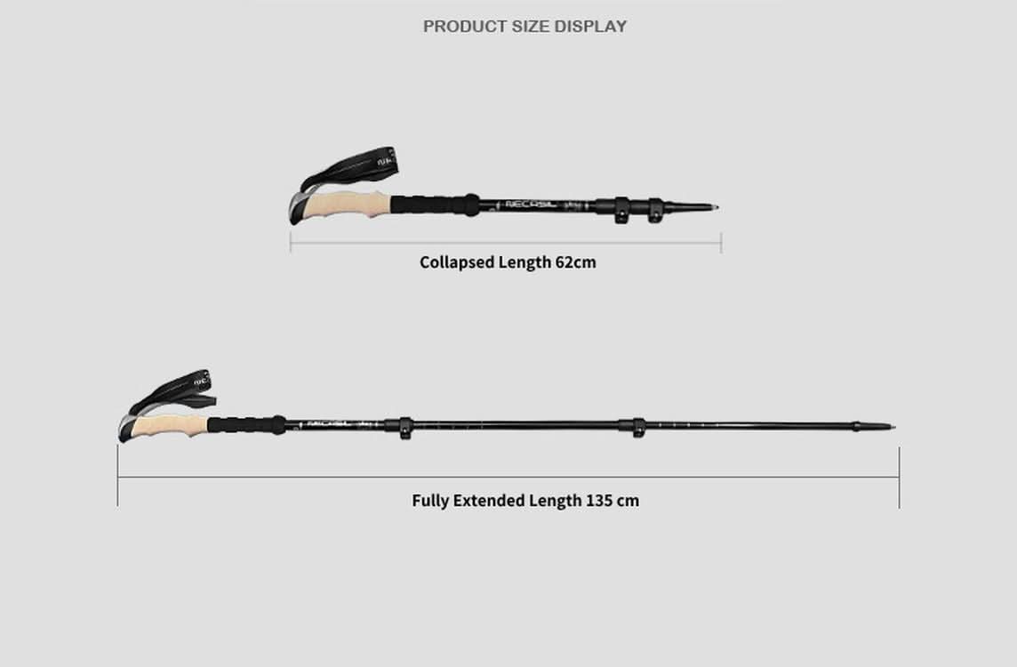 Trekking Poles with Anti-Shock System - Elevate Gear