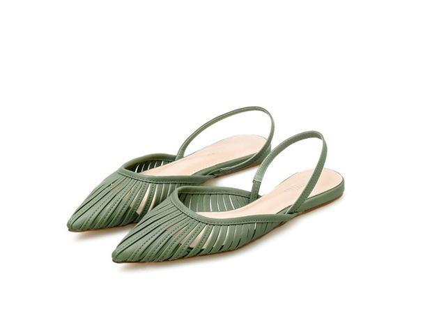 Pointed Toe Slip-On Sandals - LuxeStep Design
