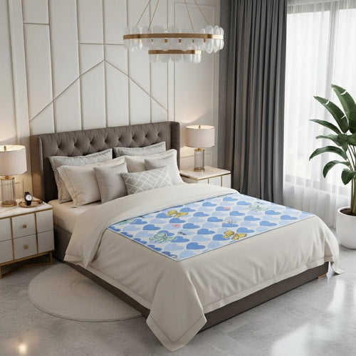 Fluid Stopper Mattress Protector - LuxeGuard Washable Comfort