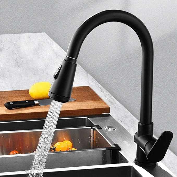 Touch Sensor Kitchen Faucet - LuxeFlow Modern Design
