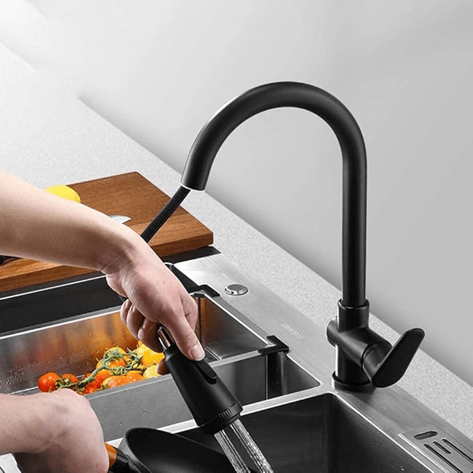 Touch Sensor Kitchen Faucet - LuxeFlow Modern Design