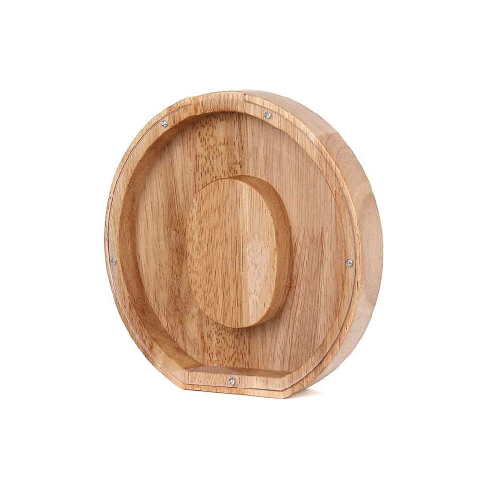 Wood Alphabet Piggy Bank - SaveWise
