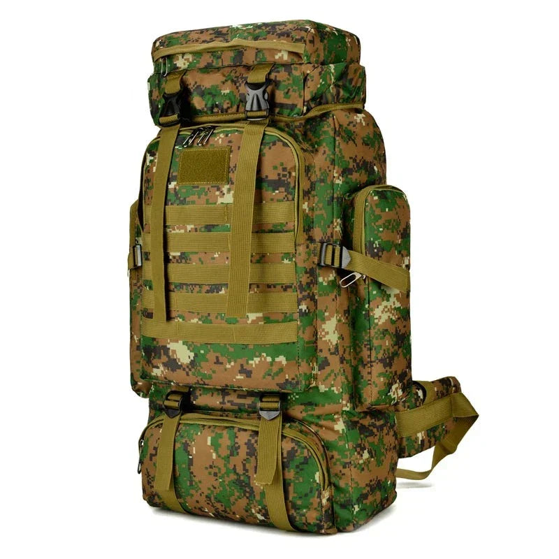 AdventurePro Large Waterproof Hiking Backpack - 80L Capacity