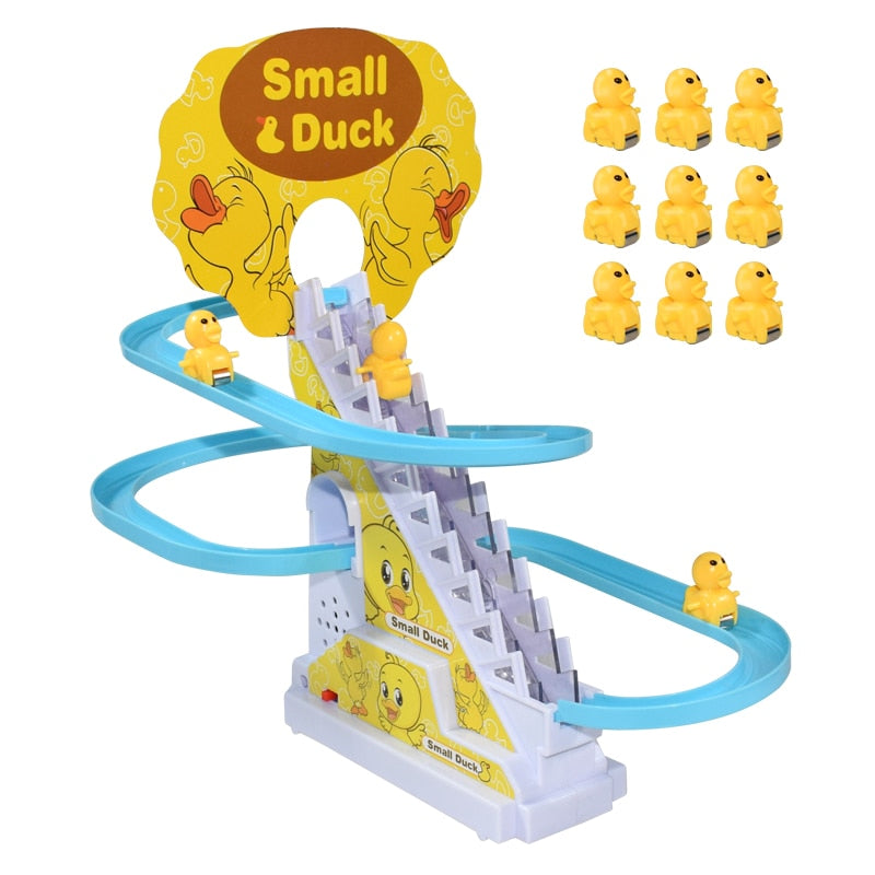 Duck Roller Coaster Toy - QuackJoy Adventures