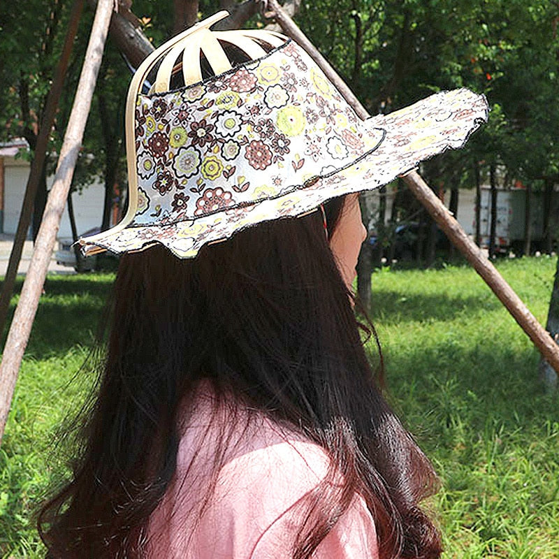 Bamboo Folding Hat - EcoChic Essentials