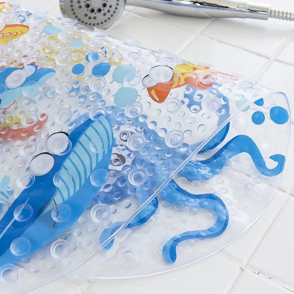 Non-Slip Bathtub Mat - AquaNest with Child-Friendly Designs