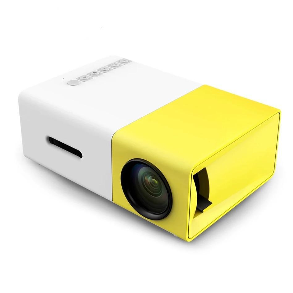 Mini LED Projector - LuxeBeam 600 Lumen HDMI Home Player