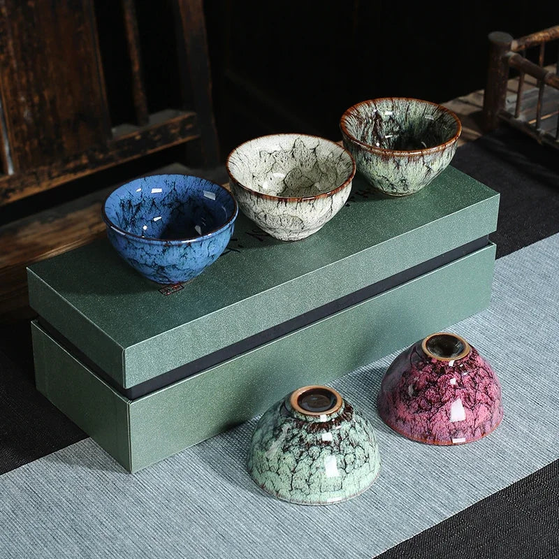 Ceramic Five Elements Tea Set - ZenAura Collection