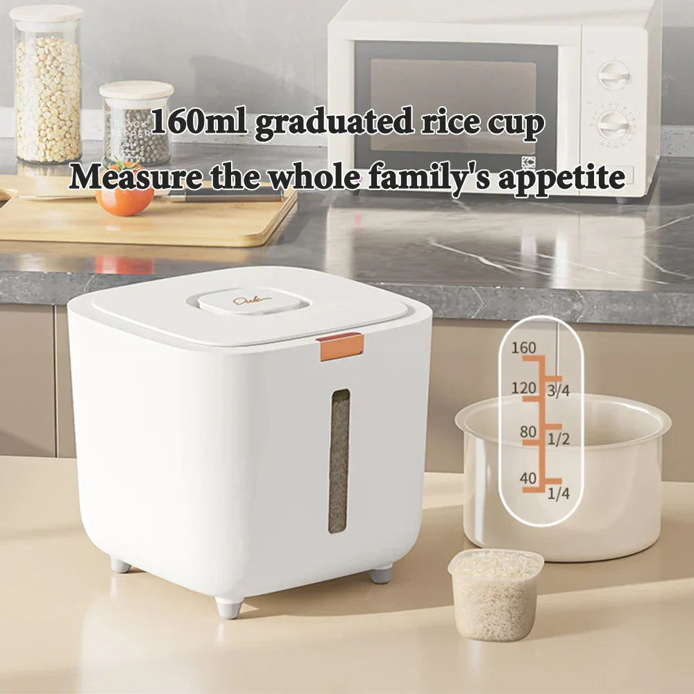 Airtight Rice Storage Container - PureGrain Essentials