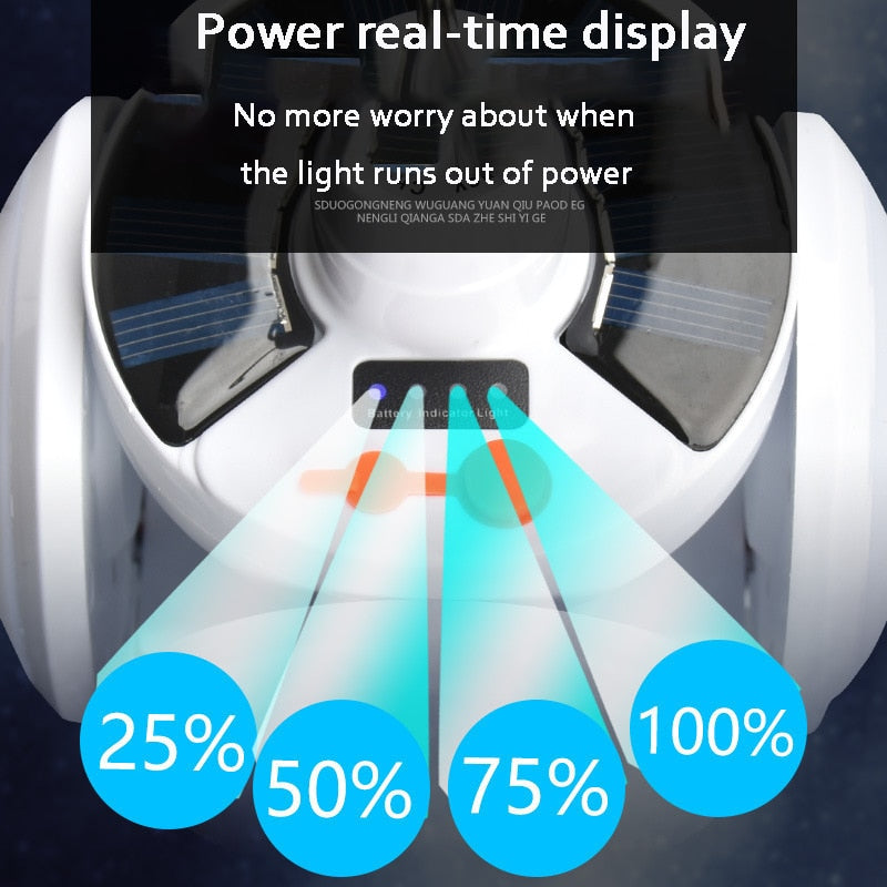 Folding Solar Light - LuminaTech