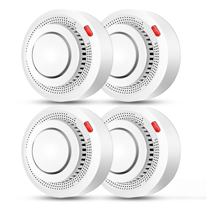 Smart WiFi Smoke Detector - SafeGuard Essentials