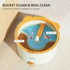 Self-Rotating Mop with Bucket - PureClean Essentials