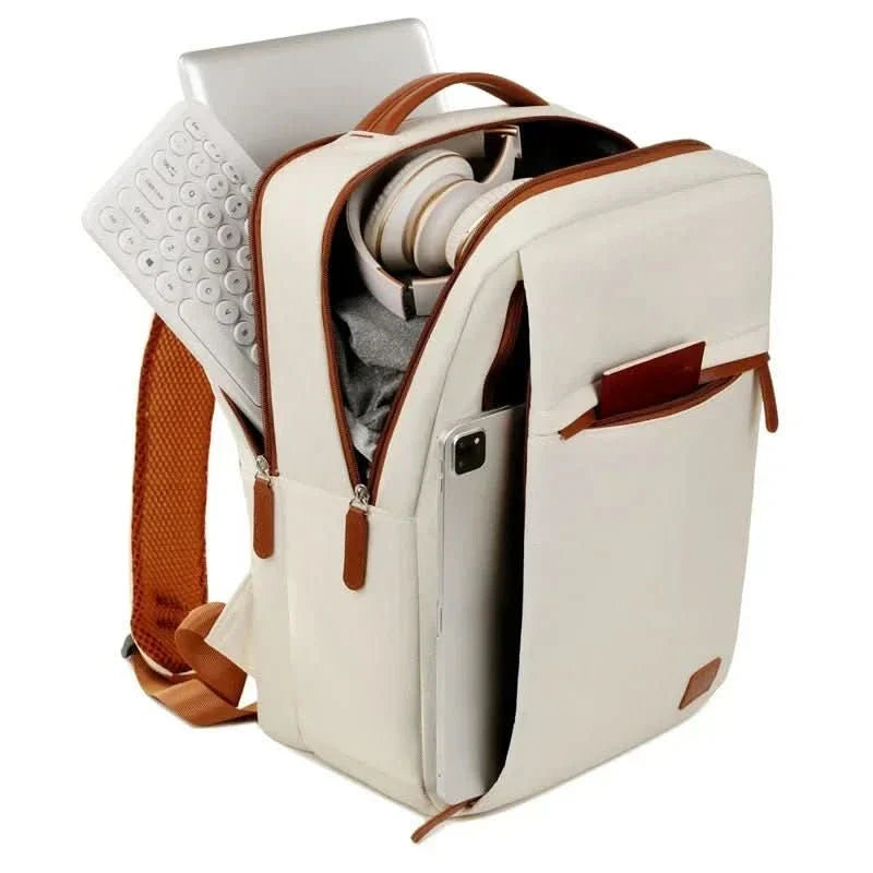 Travel Backpack with USB Port - LuxeVoyage