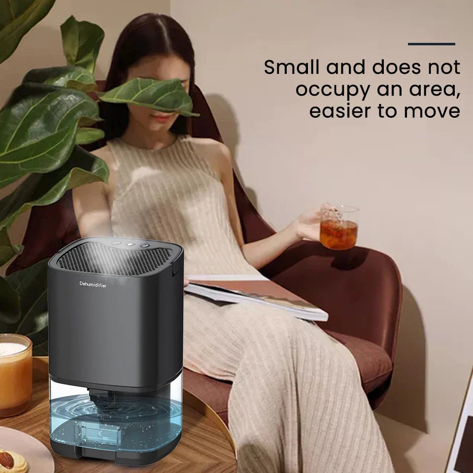 Dehumidifier with Air Filter and Night Light - PureAir Luxe