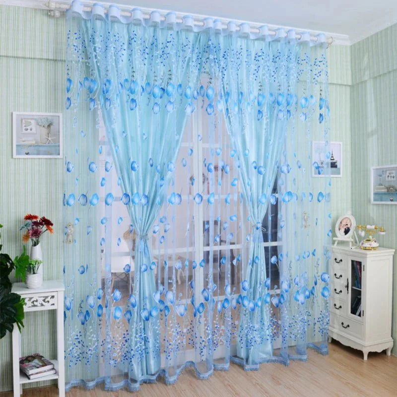 Tulle Curtains - LuxeSoft Comfort for Bedroom Elegance
