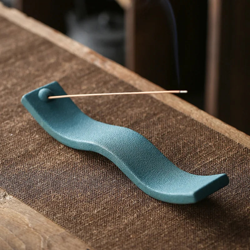 Ceramic Incense Holder - Tranquil Essence