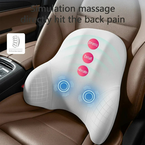 ComfortCush - Electric Neck & Lumbar Support Pillow