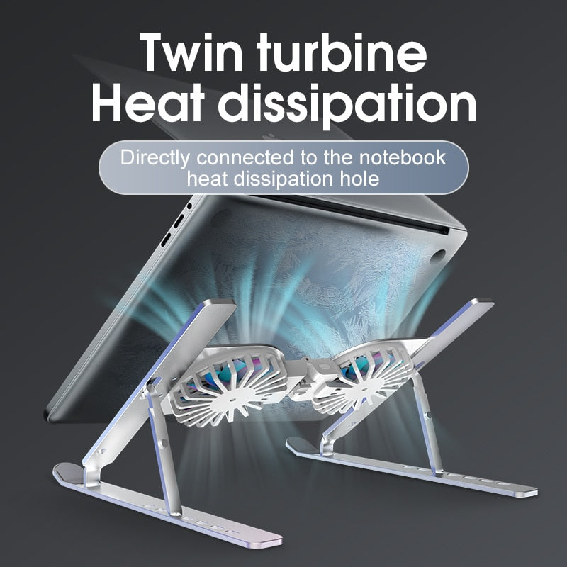 Cooling Fan Laptop Stand - AeroCool Essentials