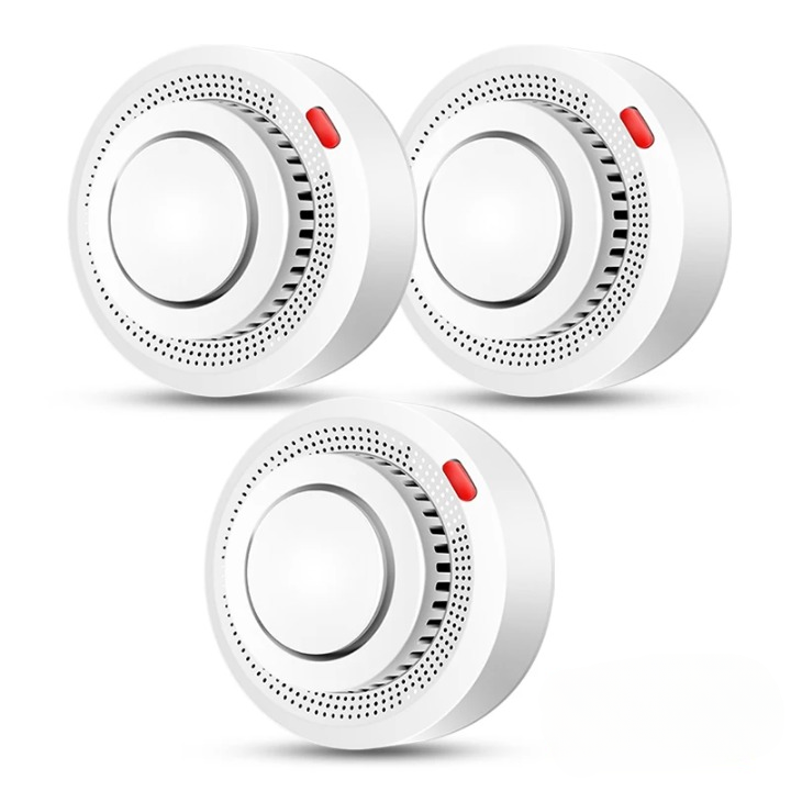 Smart WiFi Smoke Detector - SafeGuard Essentials