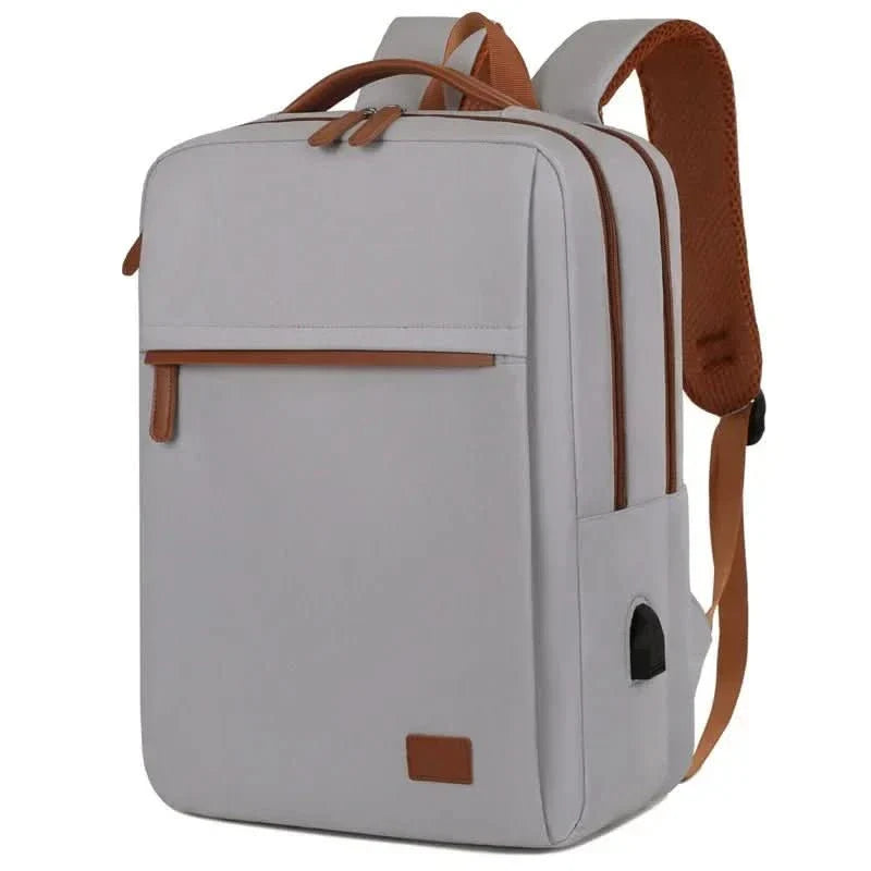 Travel Backpack with USB Port - LuxeVoyage